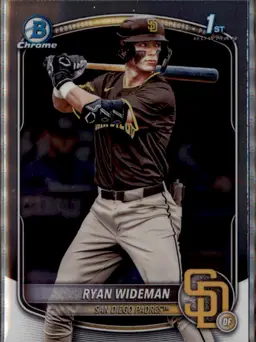 2025 Bowman Draft #BDC-190 Ryan Wideman Chrome - (138) - San Diego Padres