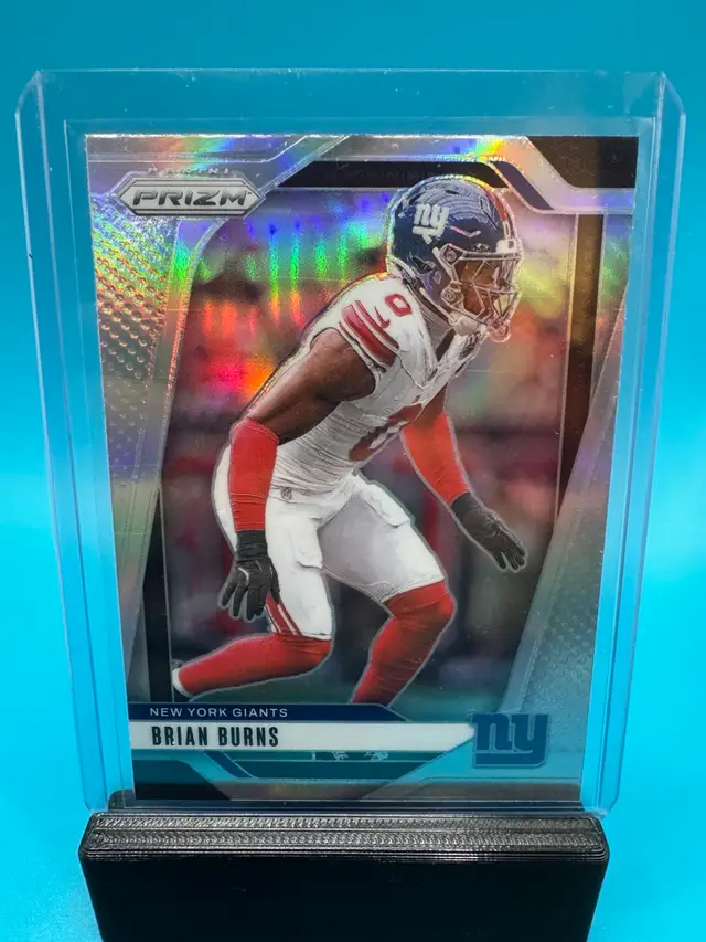 Brian Burns Prizm Silver New York Giants