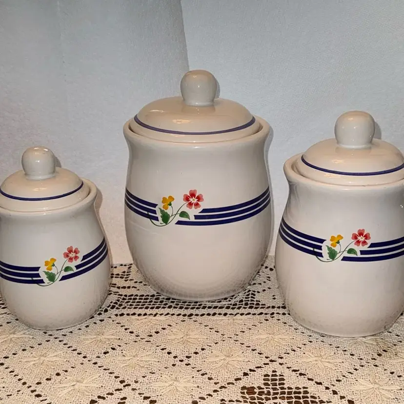 1980’s Canister Set Of 3