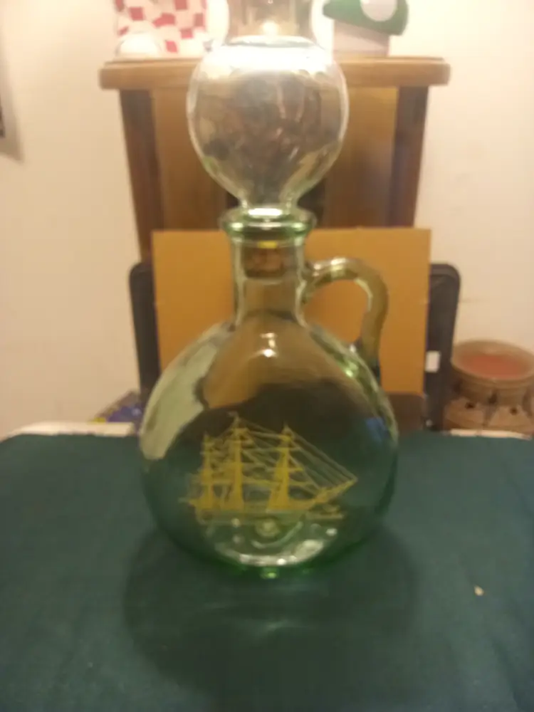 Old Fitzgerald Whiskey Decanter