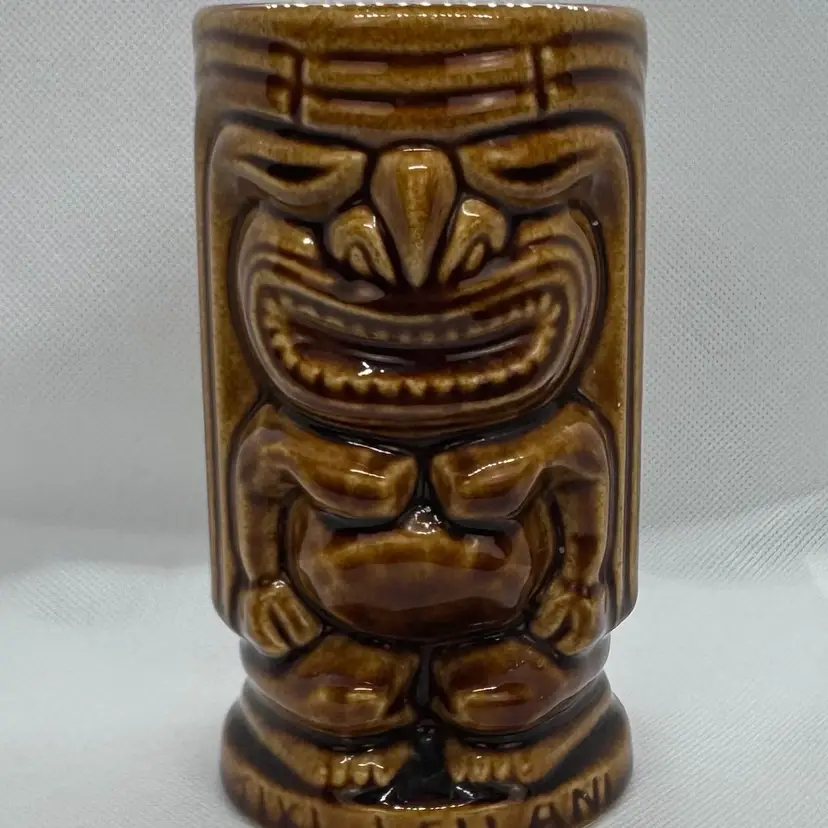 Vintage Tiki Leilani 8 oz Ceramic Tumbler