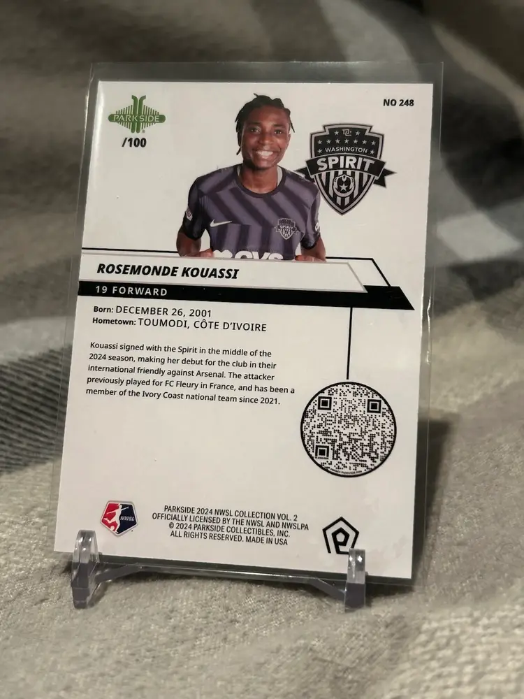 Rosemonde Kouassi- Shimmer /100 - 2024 Parkside NWSL Volume 2