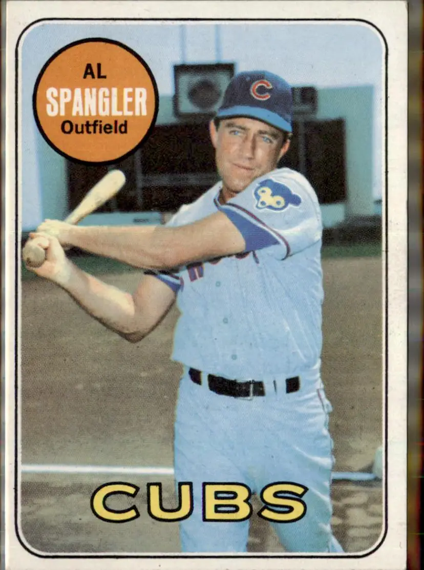 1969 Topps #268 Al Spangler - (pk3) - Chicago Cubs