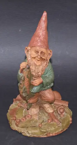 Tom Clark "Troutman" Gnome Sculpture 1985 Edition 72 Cairn Studios Retired