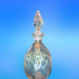 Glass Bottle W/ Flame Stopper