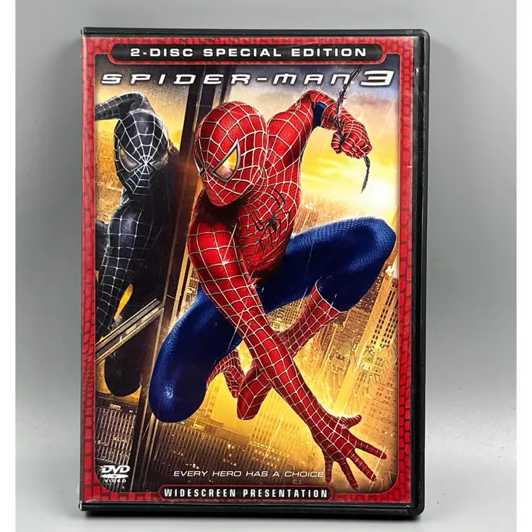 Spider-Man 3 DVD 2-Disc Special Edition Special Features Disc and Case Only