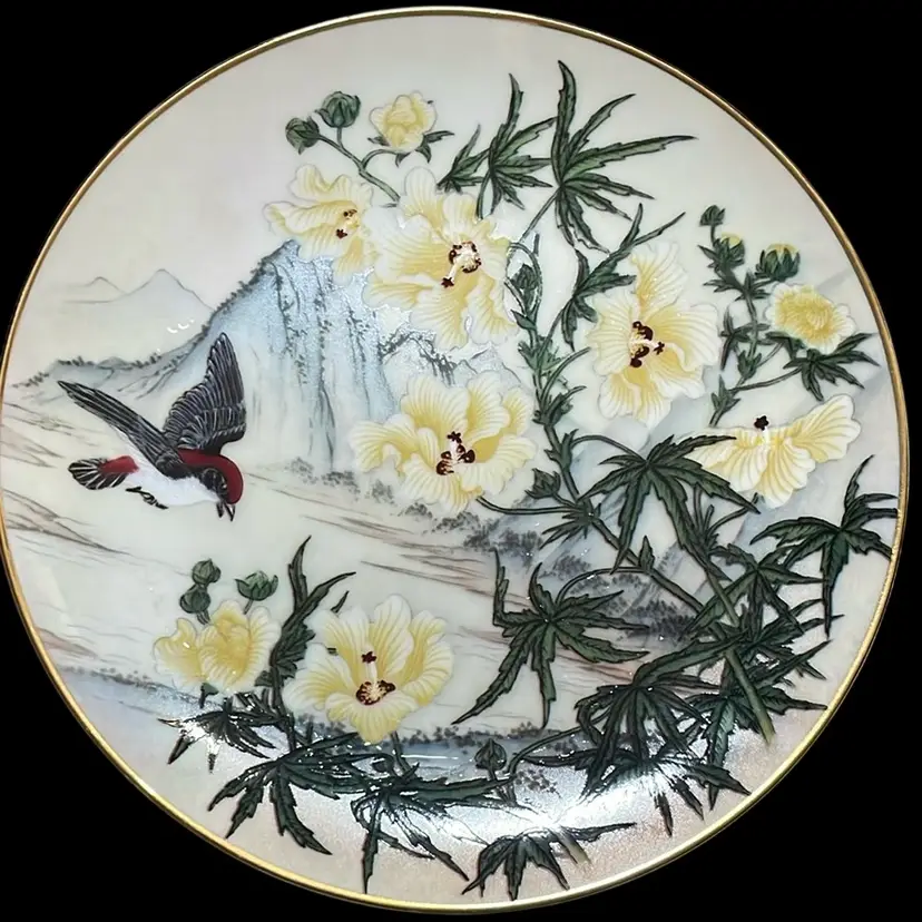 019 Chinoiserie Plate