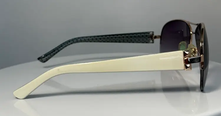 Nine West AC0914 Aviator SUNGLASSES Half-Rim Frames ONLY (I-3)