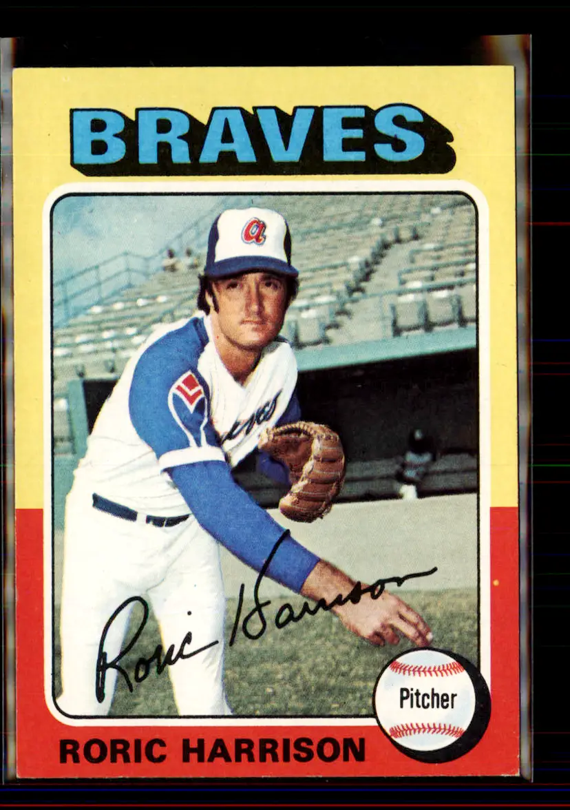 Roric Harrison 1975 Topps #287 - Atlanta Braves - (pk4-197)