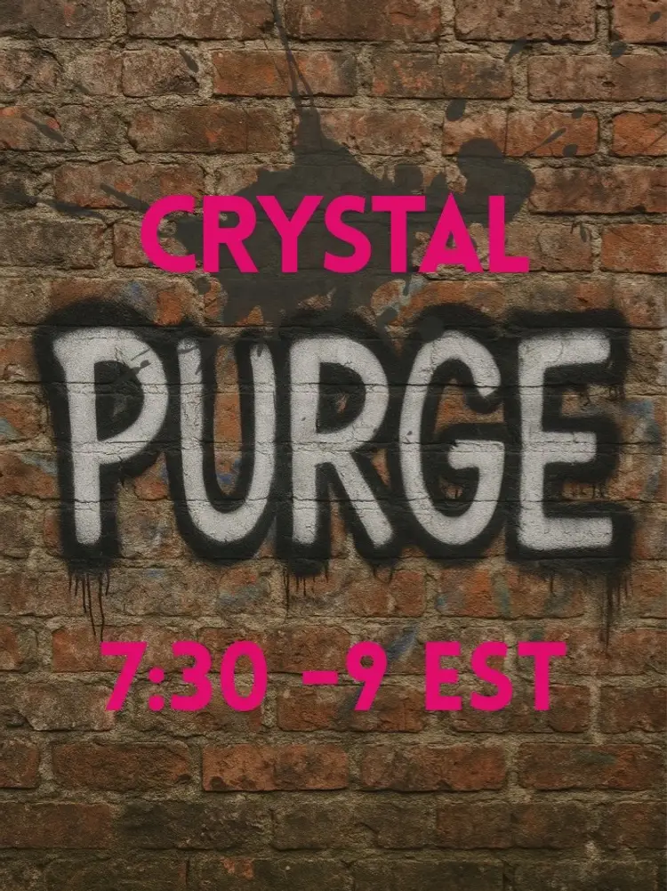 Crystal PURGE - Destash Round 2!