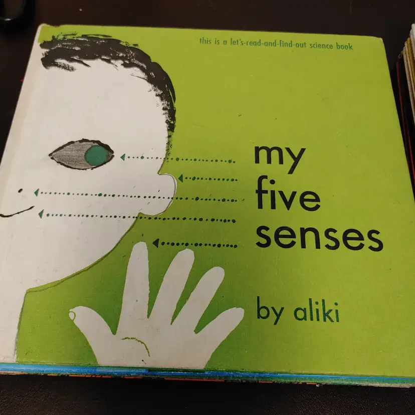 Kids- Let's Read & Find Out  book series- My Five Senses and A Drop of Blood