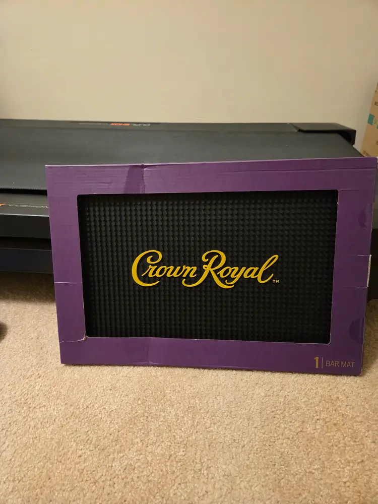 Crown Royal Bar and Spill Mat