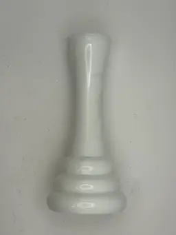 Vintage Randall Milk Glass Vase Beehive Style 6”