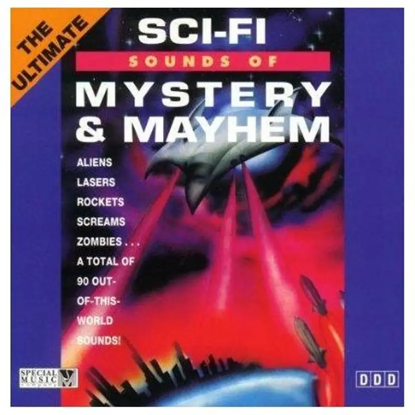 Sci-Fi Sounds of Mystery & Mayhem CD Like New
