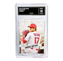 SHOHEI OHTANI RC GEM MINT 10 2018 LEAF PRIZED ROOKIE SPECIAL RELEASE #18