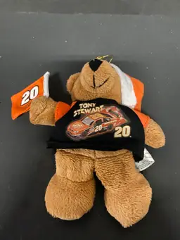 NASCAR / Tony Stewart # 20 Christmas Plush Bear