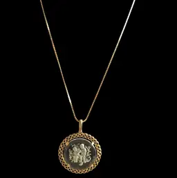 Vintage Trifari Zodiac Necklace
