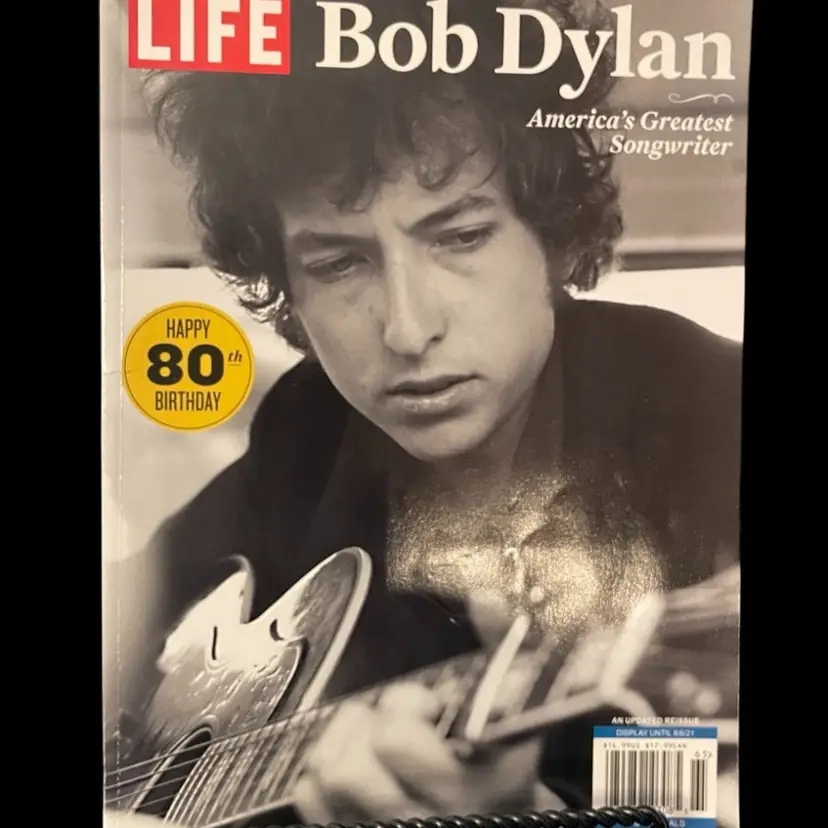Bob Dylan Life Magazine Happy 80th Birthday Booklet America's Greatest Songwriter