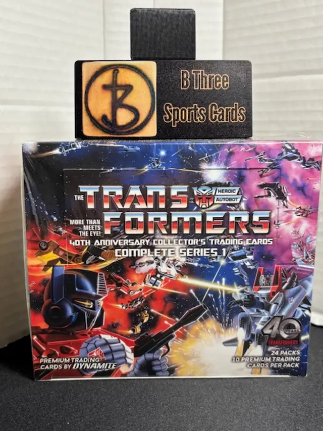 Transformers 40th Anniversary Collector's Trading Cards Complete Series 1 A000M