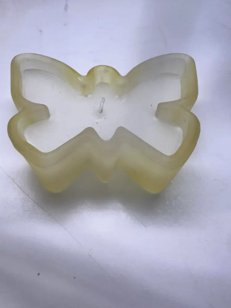 Vintage Enesco Butterfly Candle