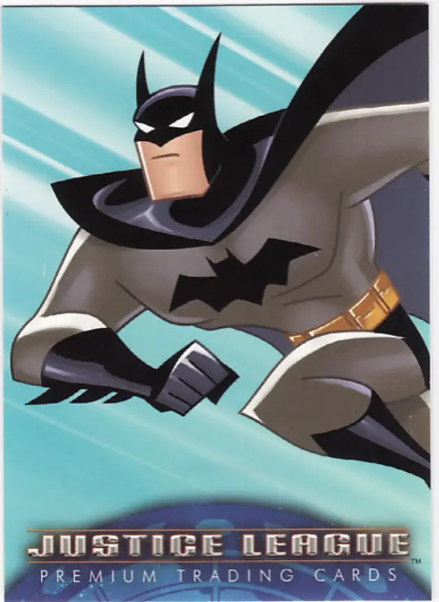 Justice League Promo Card 2 of 7 Batman Inkworks 2003