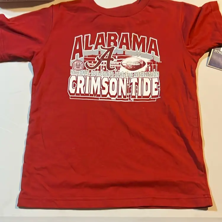 New Kids Small 6/7 Alabama University Crimson Tide Shirt
