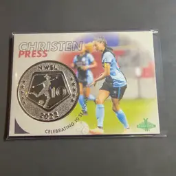 Christen Press 2022 Parkside Paramount Coin - Chicago Red Stars - NWSL Women’s Soccer