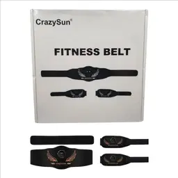 CrazySun EMS Ab Stimulator Belt Set w/ Arm Bands TENS Muscle Toner | New Sealed