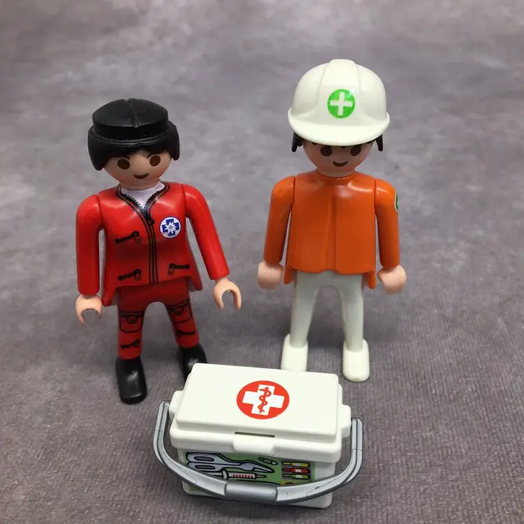 Playmobil Paramedics Female & Male Nurse