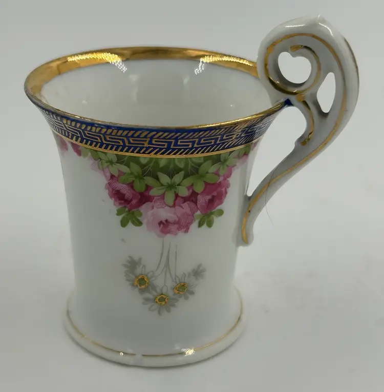 Demitasse Cup Gold Accents