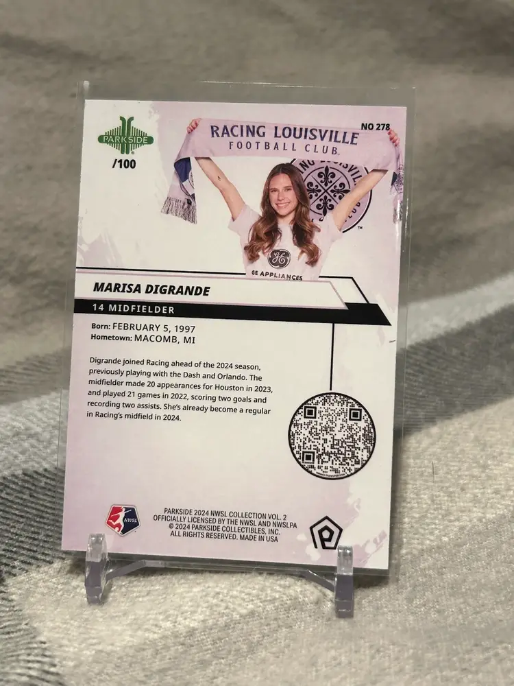 Marisa DiGrande - Shimmer /100 - 2024 Parkside NWSL Vol 2