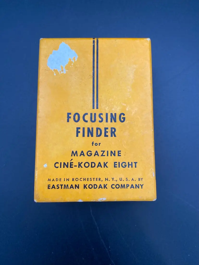 Focusing Finder for Magazine Cine-Kodak Eight - w/ Box & Instructions