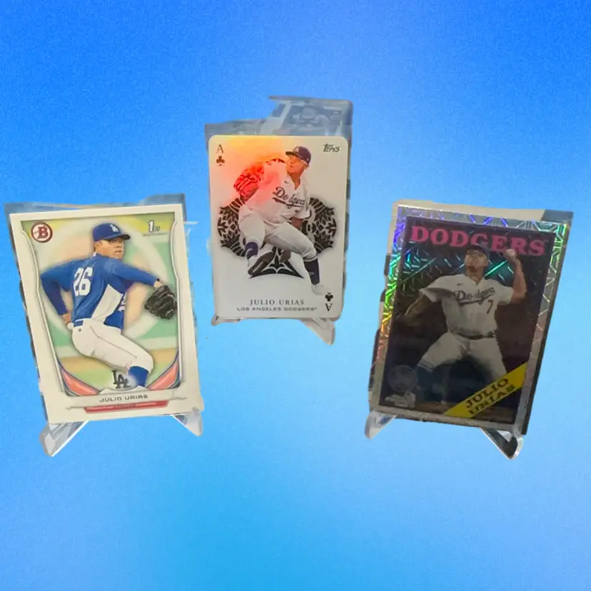 Julio Urias Lot Los Angeles Dodgers