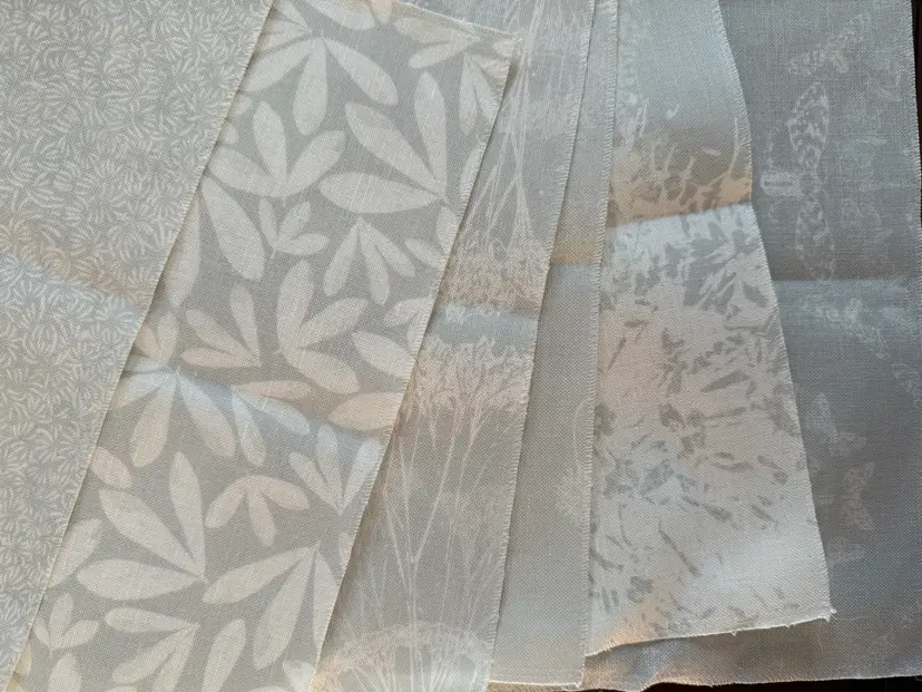 Linen Art Squares 12x 12 6 Piece Lot