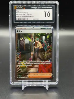Rika 2023 Pokemon Paradox Rift 258/182 Special Illustration Rare CGC GEM MINT 10
