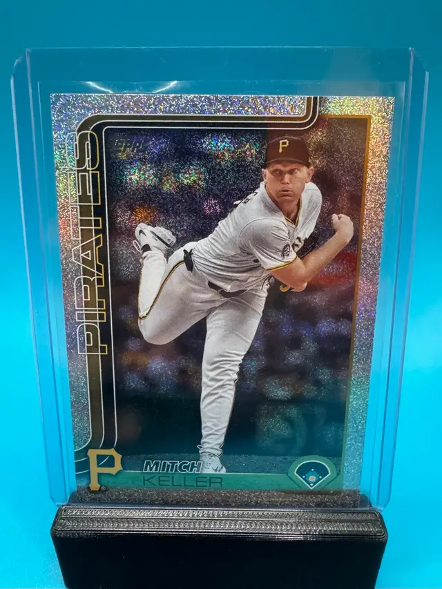 Mitch Keller Topps Series 1 Sandglitter Foil Pittsburgh Pirates