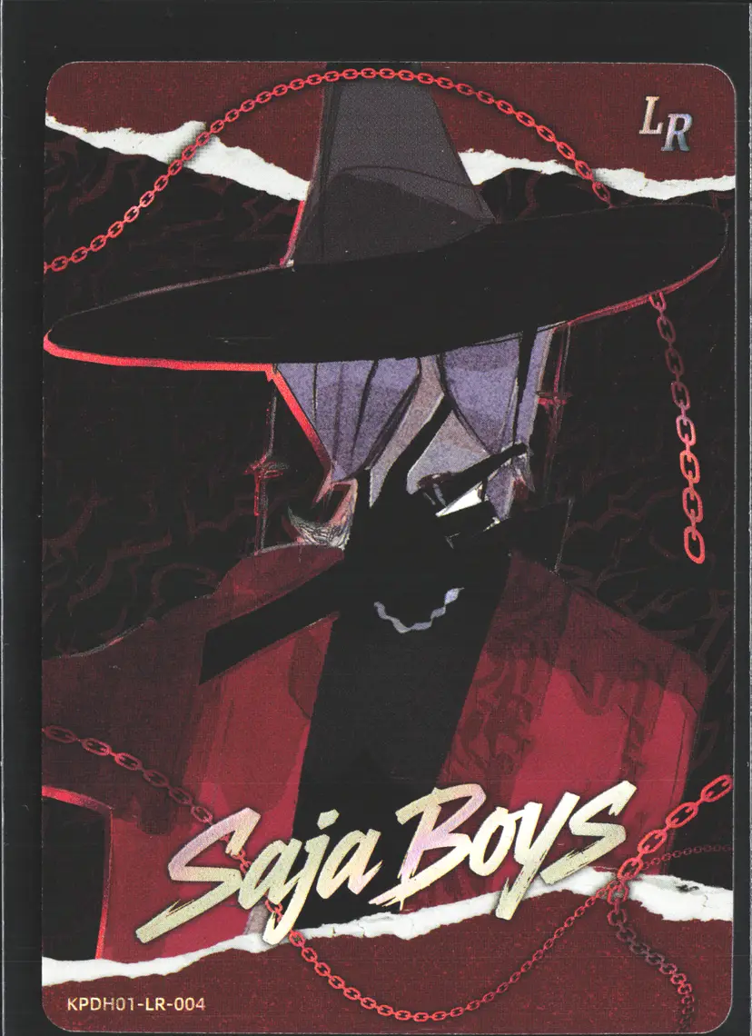 Mystery Saja Boys LR Demon KPop Demon Hunters Trading Card LR-004