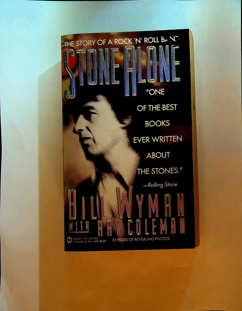 Stone Alone by Bill Wyman Rolling Stones