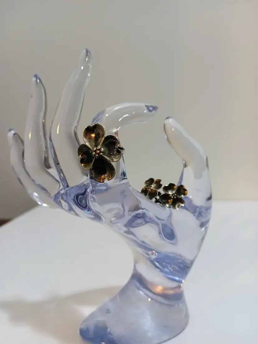 S. Nye Sterling Silver Dogwood Blossom Set