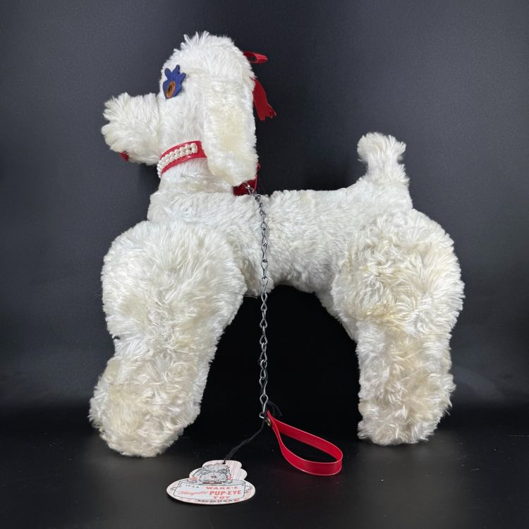 Vintage Stuffed Poodle Toy