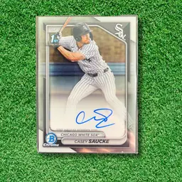 Casey Saucke (Chicago White Sox) 1st Bowman Chrome Auto