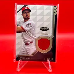 Adam Duvall 2018 Topps Tier One Relic 110/ 335 Cincinnati Reds