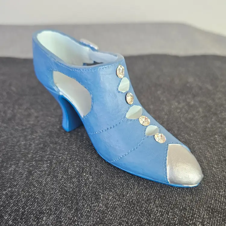 Ceramic Mini Shoe Collectible My Treasure Kingsbridge VTG 1999