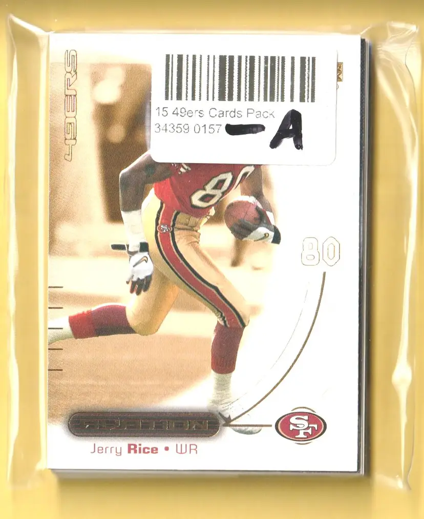 15 Card Pack A San Francisco 49ers Jerry Rice