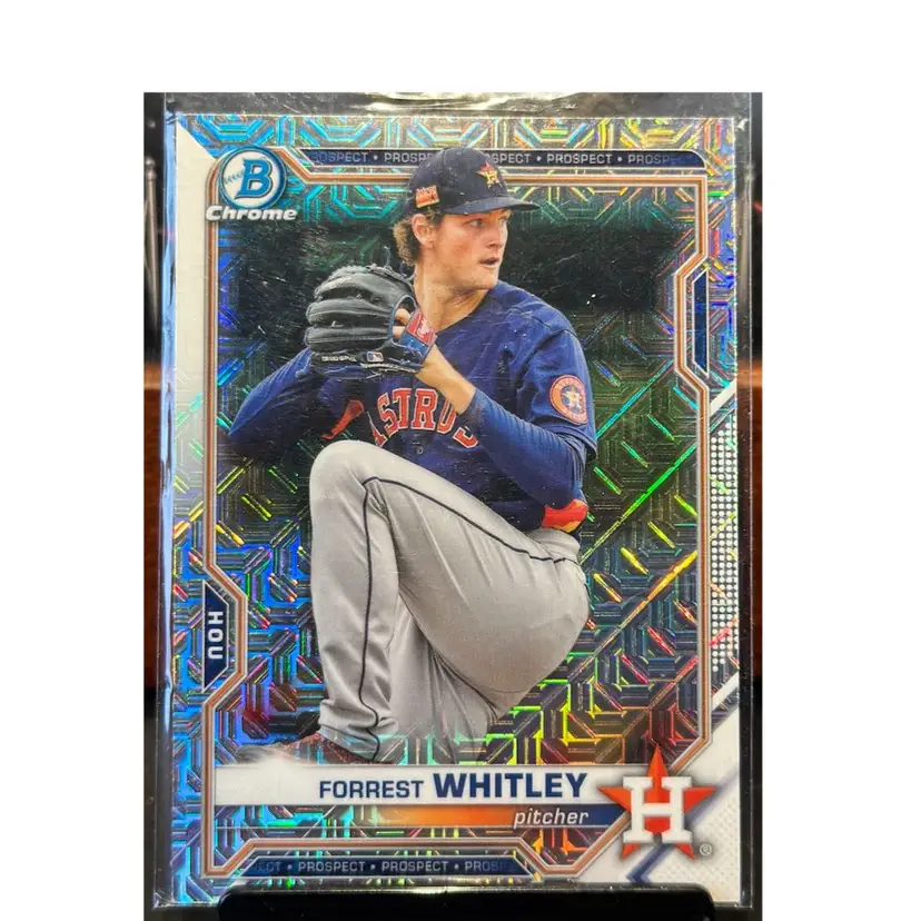Forrest Whitley 2021 Bowman Chrome Mojo Houston Astros