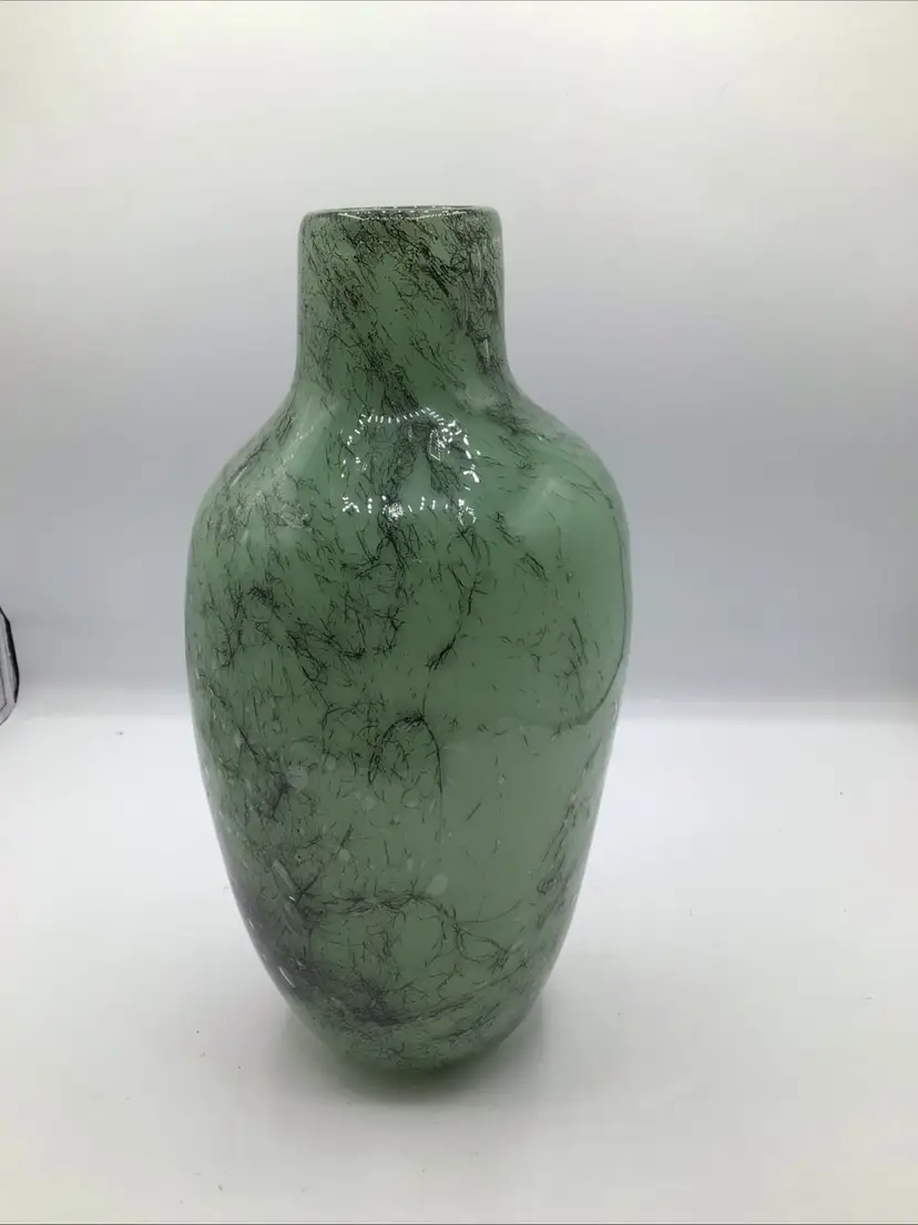 Signed Art Glass Vase