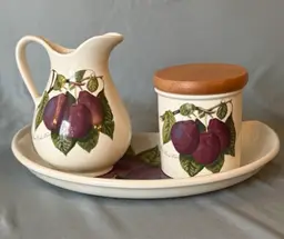 Portmeirion L’imperatrice Plum Set