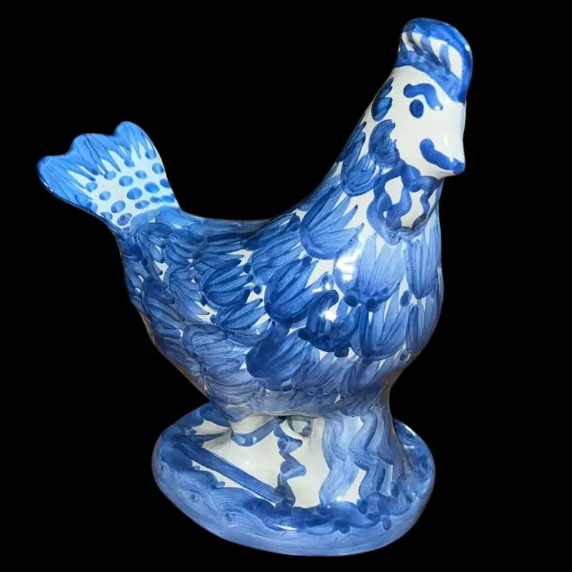 Rare MA Hadley Large Ceramic Rooster