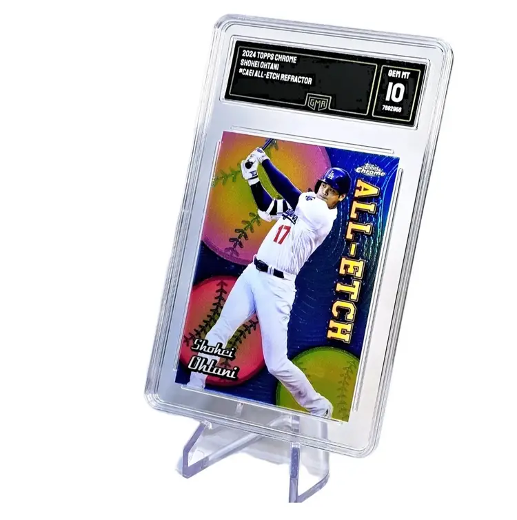 SHOHEI OHTANI 2024 TOPPS CHROME ALL ETCH REFRACTOR GEM MINT 10