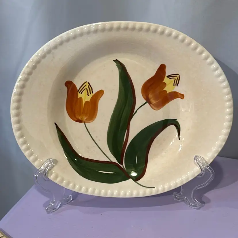 Groovy Tulip Platter
